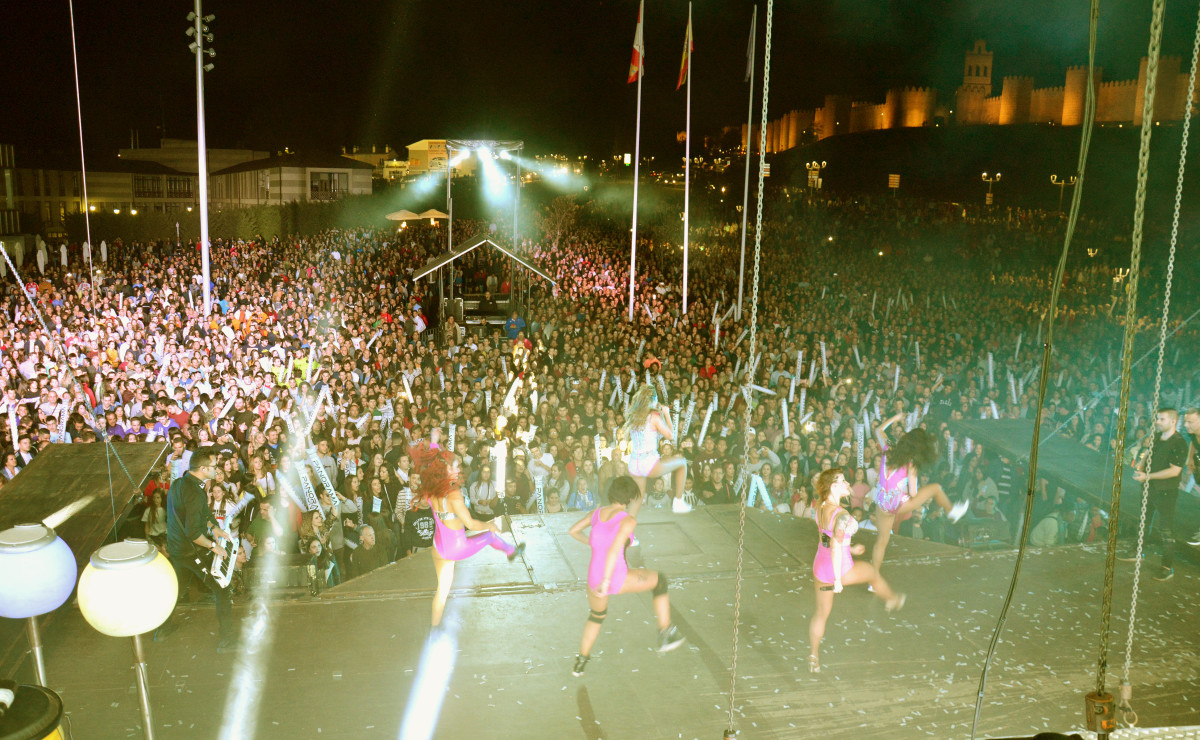 Panorama protagoniza uno de los eventos musicales más multitudinarios que se recuerdan en Ávila
