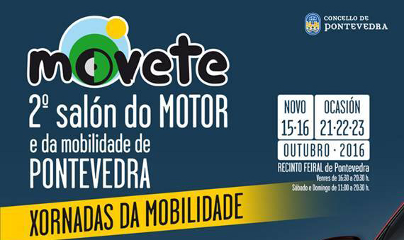 Sorteamos diez entradas dobles para el Salón da Mobilidade e do Motor de Pontevedra. Pincha aquí.