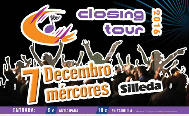 Descubre aquí los dos primeros ganadores de las entradas para el Closing Tour de Silleda