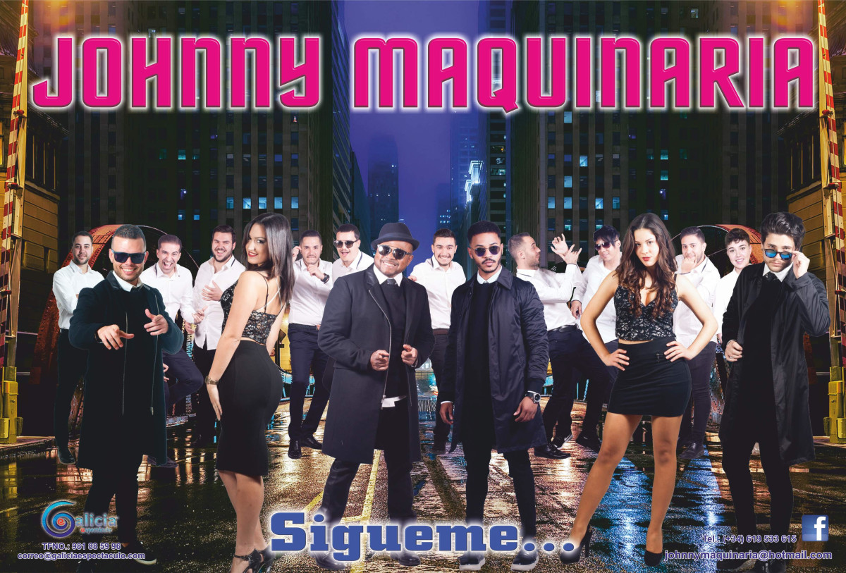 Johnny Maquinaria echa a andar este sábado con sus ritmos latinos y un equipo espectacular